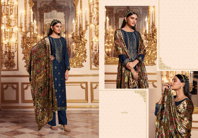 Zisa Charmy Dilnaaz New Fancy Exclusive Wear Pashmina Designer Dress Collection